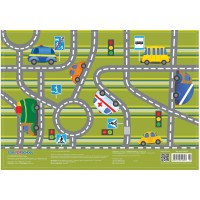 Підкладка для столу "CoolForSchool" №CF61480-02 Правила руху А3(8)