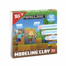 Пластилін "Yes" Minecraft 12 кольор. 240гр №540668