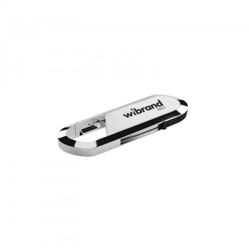 Флеш-пам`ять 16GB "Wibrand" Aligator USB2.0 white