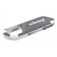 Флеш-пам`ять 32GB Wibrand Aligator USB2.0 grey