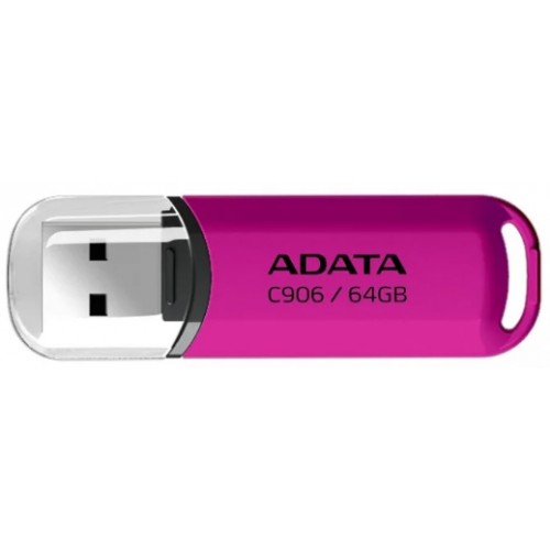 Флеш-пам`ять 64GB "A-Data" C906 USB2.0 purple pink