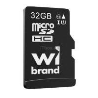 Карта пам`яті 32Gb Micro-SDHC(UHS-1) Wibrand class10