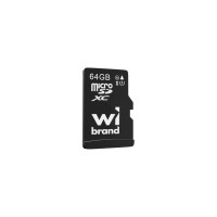 Карта пам`яті 64Gb Micro-SDXC (UHS-1) Wibrand class10