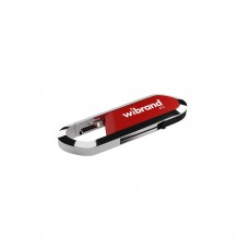 Флеш-пам`ять 4GB "Wibrand" Aligator USB2.0 dark red
