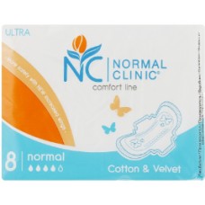 Прокладки Clinic Comfort cotton&velvet 10шт NCF04B/2864(24)