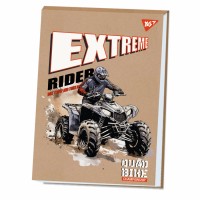 Альбом для малюв. склейка 30/100 A4 Extreme rider крафт білила 130576/Yes/(6)(60)