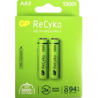 Акумулятор GP (R-06,1300mAh) Recyko/блістер 2шт(10)