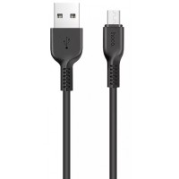 Кабель USB > microUSB HOCO X13 2A 1м black