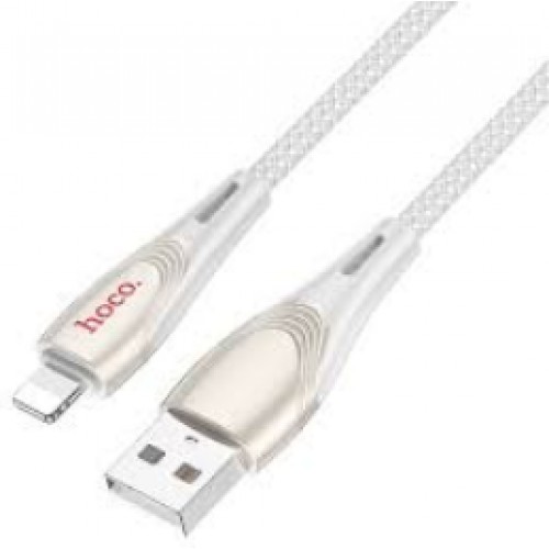 Кабель USB > lihgtning HOCO U133 1м grey