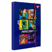 Папка для зош. B5 Yes 500238 Minecraft на рез. картон