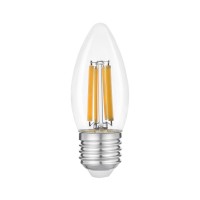 Лампа Etron Filament Power прозоре скло LED 1-EFP-1121  C37 12Вт 3000K Е27(10)