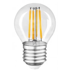 Лампа "Etron Filament Power" прозоре скло LED 1-EFP-1145  G45 12Вт 3000K Е27(10)