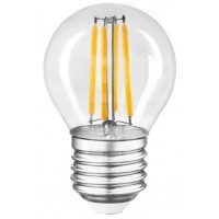 Лампа "Etron Filament Power" прозоре скло LED 1-EFP-1146  G45 12Вт 4200K Е27(10)