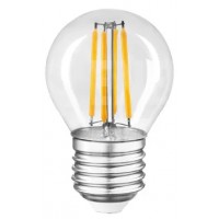 Лампа "Etron Filament Power" прозоре скло LED 1-EFP-195  G45 4Вт 3000K Е27(10)