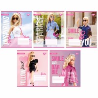 Зошит 12арк. кліт. YES Barbie №767192(25)(500)