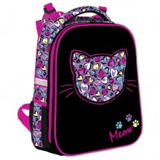 Ранець каркасний "School Case" Meow,2від.,2карм. 39х28х21см №2412C/Class/(4)