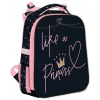 Ранець каркасний School Case Princess,2від.,2карм.39х28х21см 2416C/Class/(4)