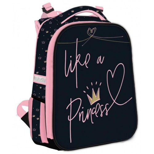 Ранець каркасний School Case Princess,2від.,2карм.39х28х21см 2416C/Class/(4)