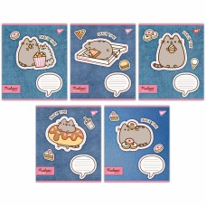 Зошит 12арк. кліт. YES Pusheen. Snack time 767197(25)