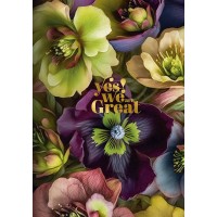 Скетчбук 64арк. А5 б/лін. "Muse" софт тач+тиснення №A5-3C-064-380/Школярик/(1)(12)