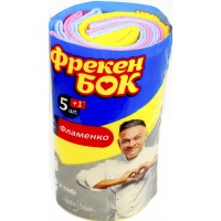 Серветки віскозні для прибирання Фламенко ФБ (5+1шт)  2691