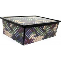 Коробка-бокс "Qutu Trend Box" Camouelage з кришкою 25л №55246