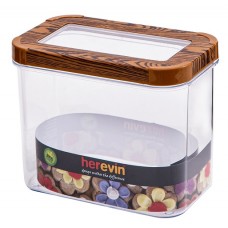 Контейнер для харч. прод. пласт. "Herevin Wood" Transparent Lid 1,2л №161212-003