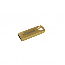 Флеш-пам`ять 32GB Wibrand Taipan USB2.0 gold