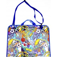 Папка-портфель на липучках CoolForSchool А3 Wow пластиковая (1) CF30003-02