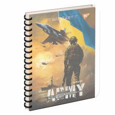 Блокнот пруж. B5 144арк. Army Ukraine 681959/Yes/(3)(30)