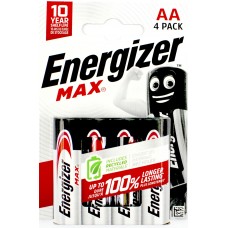 Батарейки Energizer Max LR-06/блістер 4шт