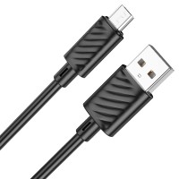 Кабель USB > microUSB HOCO X88 1м black