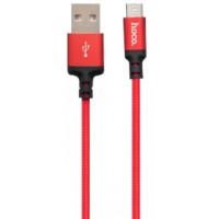 Кабель USB > microUSB HOCO X14 1м red