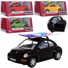 Машина метал. Kinsmart Volkswagen New Beetle Soccer (1:32) ,в кор-ці KT-5028-WS(24)(96)