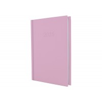 Ежедневник A5 Economix датированный 2025 Satin розовый E21612-09  