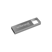 Флеш-пам`ять 16GB Wibrand Shark USB2.0 silver