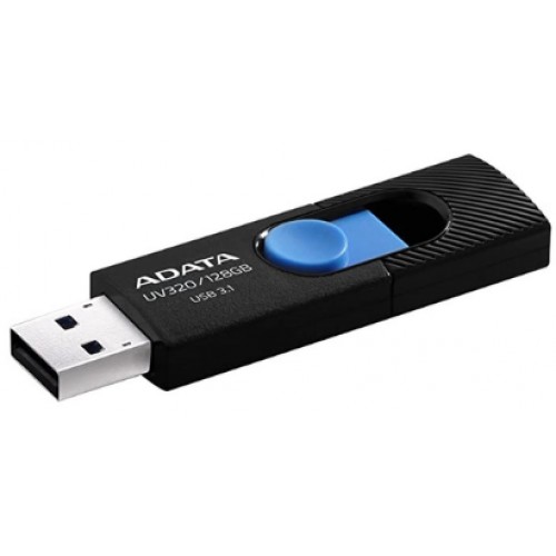 Флеш-пам`ять 128GB "A-Data" UVV320 USB3.2 black/blue