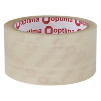 Стрічка клейка пакув. "Optima" Extra 48ммх35м прозор. №O45324