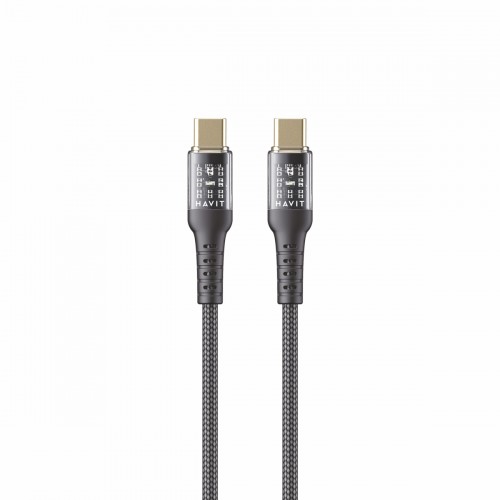 Кабель USB-C > USB C Havit HV-CB6240 PD60W 3A 1м black