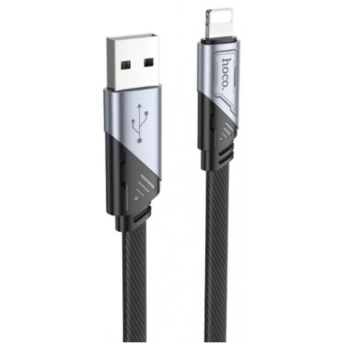 Кабель USB > lihgtning HOCO U119 2.4A 1,2м grey(22)