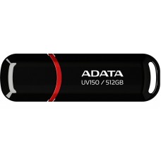 Флеш-пам`ять 512GB "A-Data" AUV150 USB3.2 black №4177