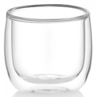 Набір чашок скло (2шт) 260мл Ardesto з подвійними стінками AR2626B