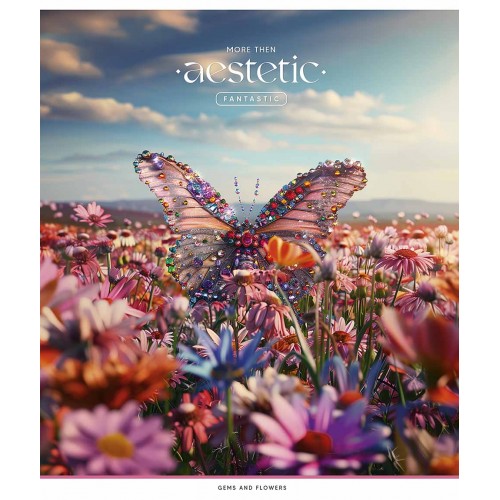 Зошит 36арк. кліт. Школярик "Aestetic life" УФ-лак №036-3470K(20)(120)