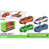 Машина метал. "Автопром" в кор-ці,16,5х9,5х6,5см,4 кольори №AP7536 КІ