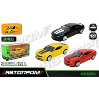 Машина метал. "Автопром" 2013 Chevrolet Camaro SS,відчин. двері,в кор-ці 16,5х7х8см КІ