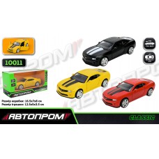 Машина метал. "Автопром" 2013 Chevrolet Camaro SS,відчин. двері,в кор-ці 16,5х7х8см КІ