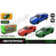 Машина метал. "Автопром" Ford Shelby GT350,відчин. двері,в кор-ці 16,5х7х8см КІ