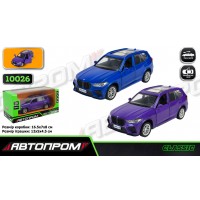 Машина метал. "Автопром" BMW X5M,відчин. двері,в кор-ці 16,5х7х8см №10026(24)(48) КІ