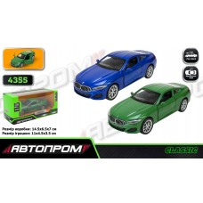Машина метал. "Автопром" BMW M850i Coupé,1:44,відчин. двері,в кор-ці 14,5х6,5х7см КІ