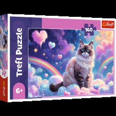 Пазли Trefl 160ел. Домашній кіт №13327